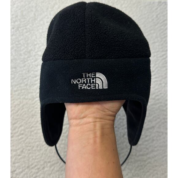 Vintage The North Face Polarter Fleece Windstopper Ear Flap Beanie One Size - Picture 1 of 5
